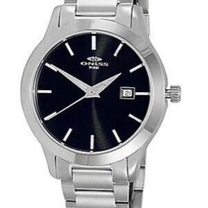 New~ Oniss Women's Swiss Parts Quartz Stainless Steel Watch